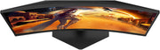 AOC Gaming C27G4ZXED - Monitor curvo FHD de 27 pulgadas, 280Hz, 1ms, HDR10, FreeSync Premium (1920x1080, HDMI, DisplayPort) Negro/Gris