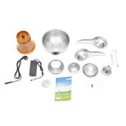 Separador centrífugo eléctrico de leche de 5 L, 50 L/h, centrífuga de leche, separador de nata, separadora centrífuga de crema de leche, máquina separadora con tanque de leche