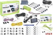 Valeo 632202 - Sistema de asistencia al aparcamiento - Kit Beep&Park: 8 sensores + 1 pantalla LCD - Instalación delantera y trasera