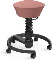 aeris Swopper – Taburete ergonómico – Taburete de oficina regulable en altura – Silla de escritorio versátil para una espalda sana – Silla de oficina con ruedas, muelle estándar