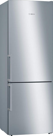 Frigorífico combi Bosch KGN36NWEA Serie 2, 186 x 60 cm, 215 L de refrigeración y 87 L de congelación, NoFrost: nunca más tendrá que descongelar, iluminación LED para una distribución uniforme de la luz