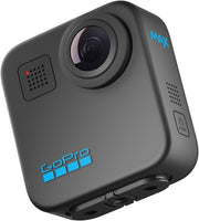 GoPro Max — Cámara de acción 360 + tradicional, resistente al agua, con pantalla táctil, video esférico 5.6K30, fotos 360 de 16.6 MP, transmisión en vivo 1080p y estabilización