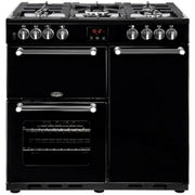 Cocina de gas BELLING Kensington PKENS90DFBLK Negro