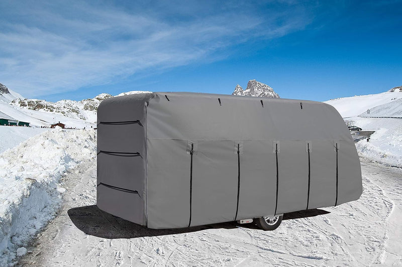Aequator - Funda protectora para caravanas, 600-650 cm