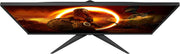 AOC - Monitor Gaming 24G2SPAE - Pantalla FHD 24" 165 Hz, 1 ms MPRT, FreeSync, G-Sync Compatible, Altavoz (1920 x 1080, VGA, HDMI, DisplayPort) Negro/Rojo
