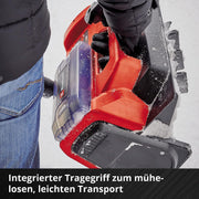 Quitanieves inalámbrico Einhell GE-ST 36/40 Li E-Solo Power X-Change (iones de litio, 36 V, ancho de trabajo 40 cm, altura máx. de nieve 20 cm, se suministra sin baterías ni cargadores)