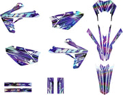 KIT DECORATIVO RIEJU MRT 50 DE 2009 A 2021 GALAXIE Holográfico (violeta)