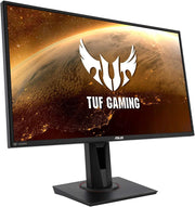 Monitor gaming ASUS TUF Gaming VG279QM HDR - 27 pulgadas Full HD (1920 x 1080), Fast IPS, 280Hz, 1 ms (GTG), Extreme Low Motion Blur Sync, compatible con G-SYNC, DisplayHDR 400, negro