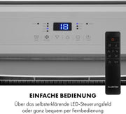 KLARSTEIN Grandbreeze Pro 14K – Aire acondicionado portátil, deshumidificador, ventilador, 3 velocidades, 14000 BTU/1,65 kW, habitación: 42 a 68 m², flujo: 460 m³/h, eficiencia energética A – Blanco