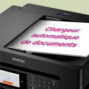 WorkForce WF-7840DTW | Impresora A3+ 4 en 1 - Impresión a doble cara, Escaneado, Copia, Fax - WiFi Direct, Ethernet, PrecisionCore, 25 ppm en negro/12 ppm en color, Móvil, Tintas económicas