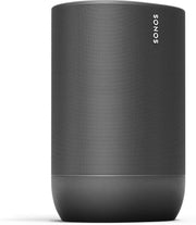 Altavoz inteligente Sonos Move (altavoz WLAN y Bluetooth resistente al agua con control por voz Alexa, Google Assistant y AirPlay 2; altavoz inalámbrico para exteriores con batería para transmisión de música) negro