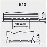 BATERÍA YUASA YBX5096 SILVER 12V 80Ah 740A