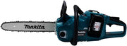 Motosierra Makita DUC355PT2 Twin, 18 V / 36 V, LXT, inalámbrica, 35 cm, litio, 2 x 5,0 Ah