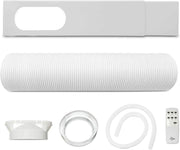 SUNTEC Aire acondicionado portátil Impuls 2.6 Eco R290 – Aire acondicionado móvil y silencioso con tubo de escape – Enfriador y deshumidificador para habitaciones de hasta 34 m² – Refrigeración móvil para hogar y oficina – 9.000 BTU | 2600 vatios