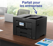 WorkForce WF-7840DTW | Impresora A3+ 4 en 1 - Impresión a doble cara, Escaneado, Copia, Fax - WiFi Direct, Ethernet, PrecisionCore, 25 ppm en negro/12 ppm en color, Móvil, Tintas económicas