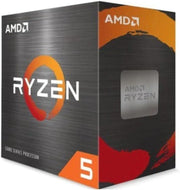 Procesador AMD Ryzen 5 5600X (6 núcleos/12 hilos, TDP de 65 W, zócalo AM4, 35 MB de caché, frecuencia turbo de hasta 4,6 GHz, ventilador Wraith Stealth)