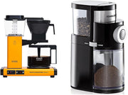 Moccamaster KBG Select, cafetera, cafetera retro, café de filtro, color blanco hueso, 1,25 L