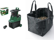 Trituradora de turbina Bosch AXT 25 TC (2500 W; adecuada para madera y residuos de jardín duros; incluye guantes de jardinería; caja colectora integrada de 53 l; en caja de cartón) – Edición