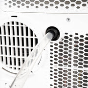 Aire acondicionado portátil Comfee Breezy Cool Pro 2.6, 9000 BTU 2,6 kW, refrigeración, ventilación y deshumidificación, control por aplicación, para habitaciones de hasta 88 m³ (33 m²), aire acondicionado móvil con tubo de escape