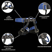 Set de vía ferrata Attac Evo Toxo 3.0, kit completo con casco, mosquetones y disipador de energía, talla única para escalada