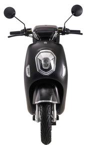 Scooter eléctrico Elettrico 2.0 Li, 3000 vatios, motor eléctrico, hasta 60 km de autonomía, scooter eléctrico con homologación para carretera, patinete eléctrico, 25 o 45 km/h, batería de litio extraíble, vídeo del producto, negro
