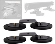 Barra LED PICAA, triple fila curva 7D de 42 pulgadas (104 cm) y 540 W, barra de luces LED con soporte de instalación magnético, para vehículos todoterreno 4x4, SUV, ATV y camiones de 12 V