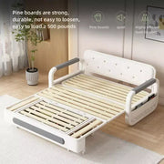 Sofá cama multifuncional con almacenamiento Luck Live Modern de 62.2 pulgadas