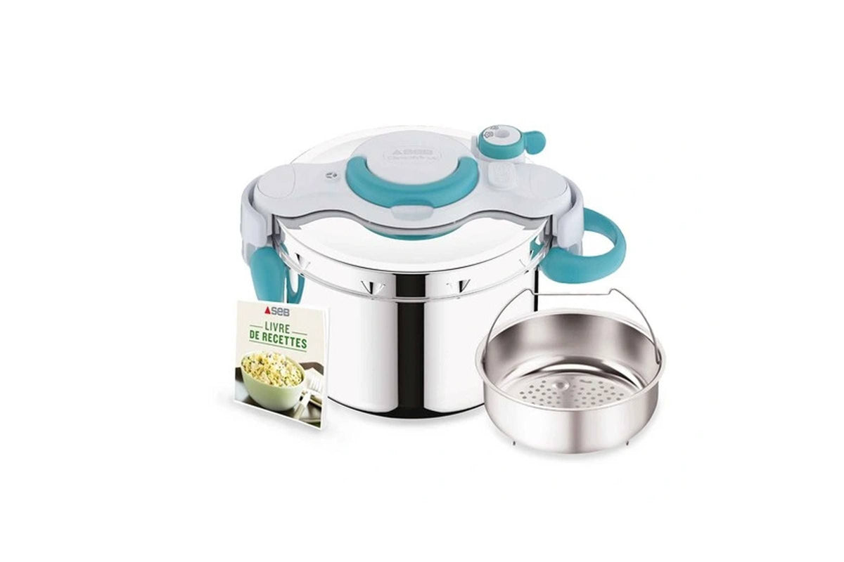 Olla a presión SEB de acero inoxidable 7,5 l p4904816