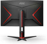 AOC Gaming C27G4ZXE - Monitor curvo FHD de 27 pulgadas, 280 Hz, 1ms, HDR10, FreeSync Premium (1920x1080, HDMI, DisplayPort) Negro/Gris