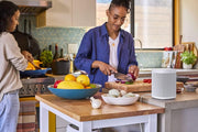 Altavoz inteligente Sonos One, blanco: altavoz Wi-Fi inteligente con control por voz de Alexa, Google Assistant y AirPlay: altavoz multisala para streaming de música ilimitado