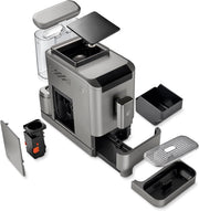 Cafetera superautomática Tchibo Esperto2 Caffè con función para 2 tazas para Caffè Crema y Espresso, Granite Black - INCLUYE set de degustación de café GRATIS