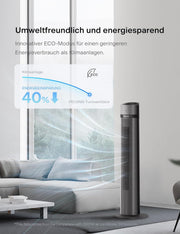 Enfriador de aire PELONIS con refrigeración por agua, aire acondicionado portátil, ventilador de 5L con refrigeración por agua, humidificador de aire con mando a distancia, 355m³/h, aire acondicionado sin tubo de escape