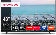 THOMSON 43 pulgadas (109 cm) LED Full HD Easy TV – No Smart – Modo Hotel, USB, HDMI, Triple sintonizador (Cable/Satélite/Antena), AV in, CI+, Panel A+ – 43FD2S13