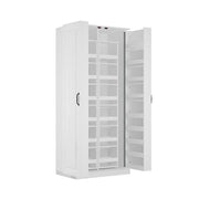 Organizador de cocina versátil: Armario compacto de 31.5" con almacenamiento inteligente
