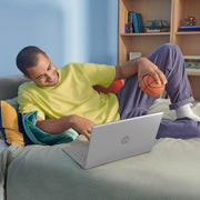 HP 17-cn3000sf Ordenador portátil 17,3" FHD IPS, Portátil (Intel Core i3-N305, RAM 8 GB, SSD 512 GB, Intel UHD Graphics, Windows 11), Portátil plata, Teclado AZERTY