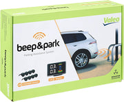 Valeo 632202 - Sistema de asistencia al aparcamiento - Kit Beep&Park: 8 sensores + 1 pantalla LCD - Instalación delantera y trasera