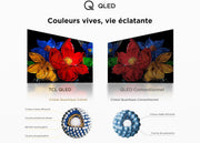 TCL 40V5C – TV QLED Direct LED Smart Full HD 40" con Android TV y HDR - Compatible con Google Cast y Google Home, diseño delgado