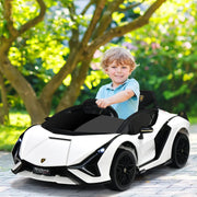 Lamborghini Eléctrico Licenciado con Suspensión y Bluetooth