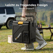 Nevera de compresor BougeRV CRH20 20L, batería 240Wh, -20°C a 20°C, control por app IPX4, 12V/24V/230V, camping y viajes 2026