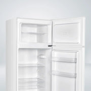 FRIGORÍFICO NILSON 2 Puertas Blanco NF145500E. Capacidad 206 Litros, Puerta Reversible, Bajo Nivel Sonoro, Eficiencia Energética Clase E