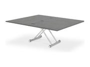 Mesa de centro elevable Decoessentielle XL efecto hormigón