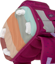 LÄSSIG Set de mochila escolar de 7 piezas para niños/School Set Boxy Unique Negro