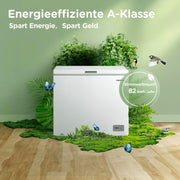 Comfee RCC201WH6(E) Arcón congelador/82 kWh/año/85 cm de altura/200 L/Compresor inverter/41 dB de bajo nivel sonoro/Adecuado para diversos escenarios de uso/Termostato ajustable/Blanco