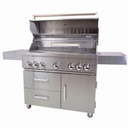 Barbacoa de gas KOBE PROFESSIONAL 5+2, 176,7x69x128,5 cm