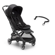 Cochecito de viaje ultracompacto Bugaboo Butterfly, pequeño y ligero, plegable con una sola mano y fácil de maniobrar, cochecito urbano ergonómico para bebés a partir de 6 meses, con mucho espacio de almacenamiento, Stormy Blue