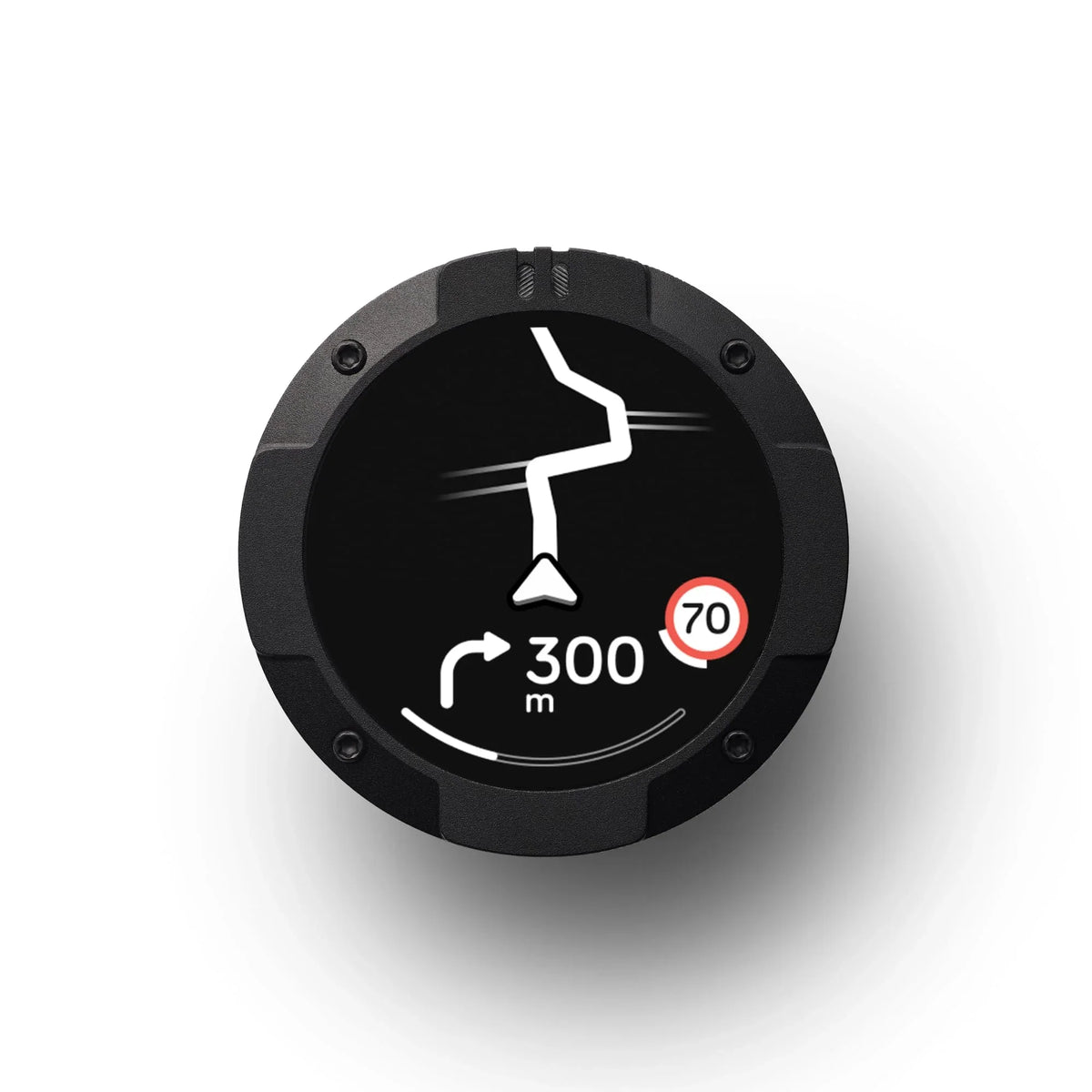 Navegador para moto Beeline Moto II, navegación global, interfaz de minimapa, 14h de batería, IP67, USB C, soporte de correa