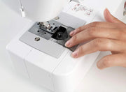 Máquina de coser eléctrica de brazo libre JX17FE con 17 programas de costura y diversas funciones de puntada