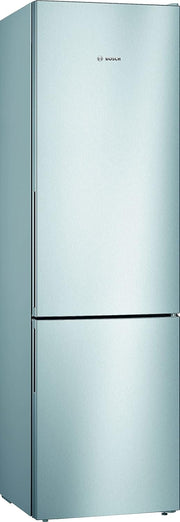 Frigorífico combi Bosch KGN36NWEA Serie 2, 186 x 60 cm, 215 L de refrigeración y 87 L de congelación, NoFrost: nunca más tendrá que descongelar, iluminación LED para una distribución uniforme de la luz