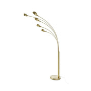 Lámpara de pie de metal dorado A210 estilo contemporáneo metal Maisons du monde