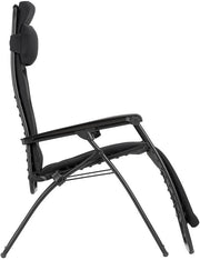 Sillón relax acolchado Lafuma Gravedad Cero - RSX Clip, Acero
